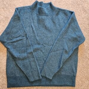 Ann Taylor Factory teal sweater